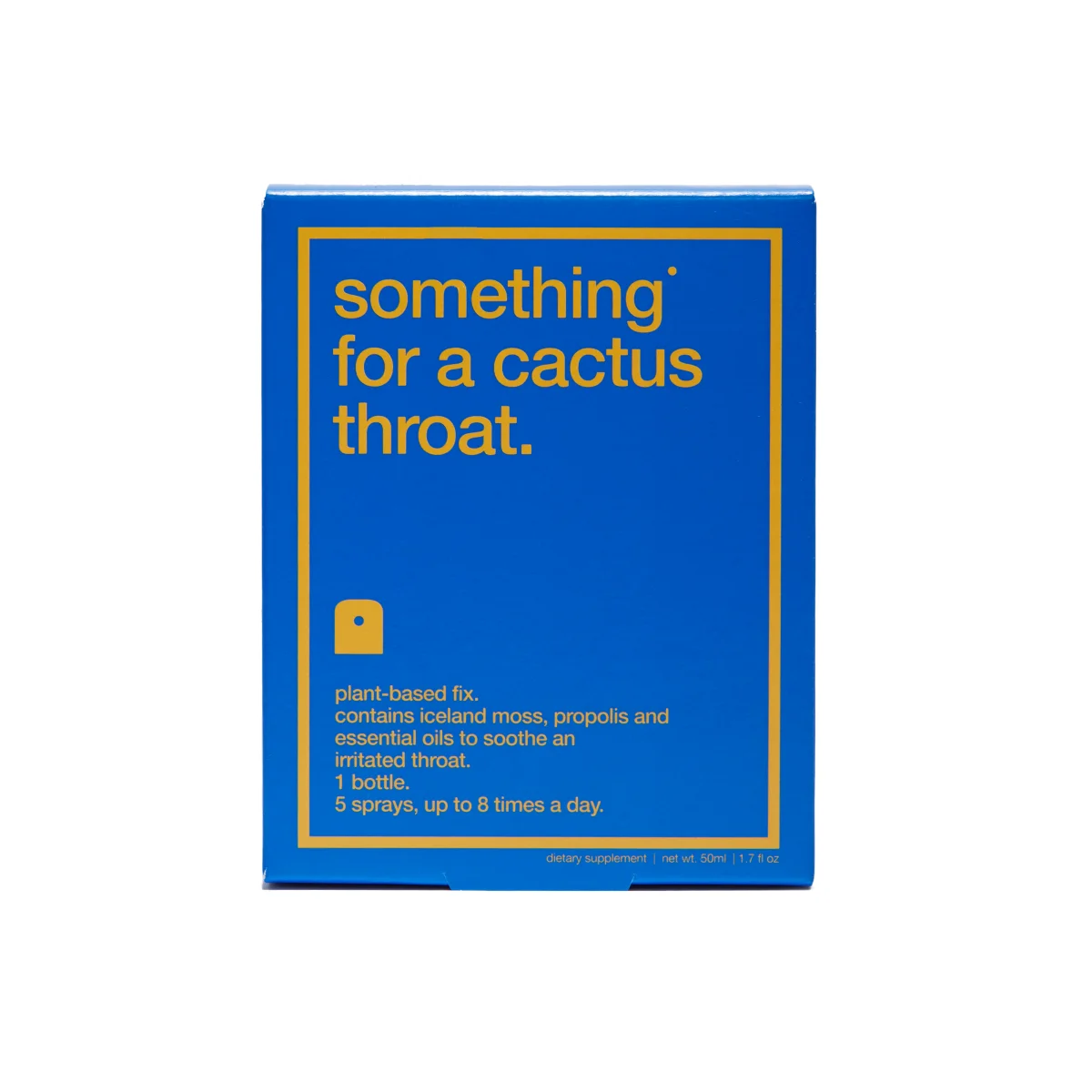 Something for a Cactus Throat - kurgule sprei - 50ml Biocol